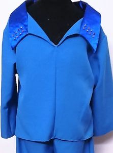 Kids Costumes to Hire - ELVIS - BLUE top & pants